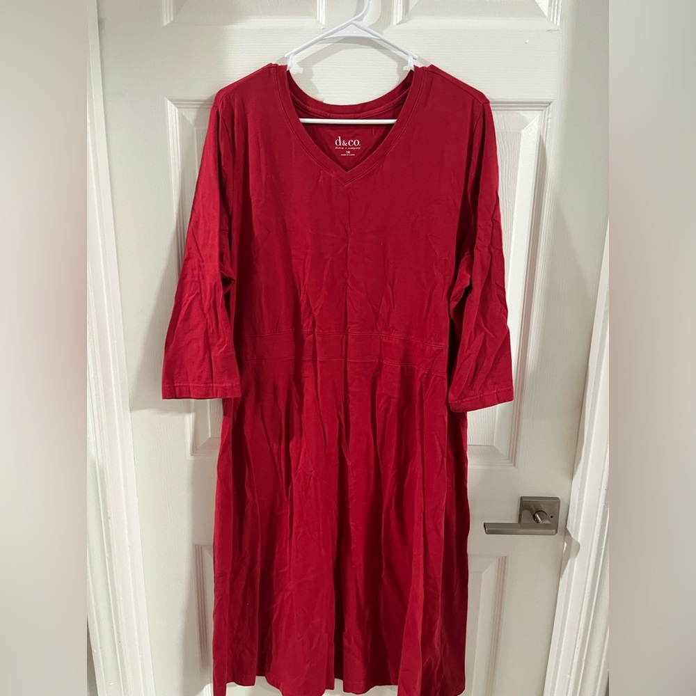 Elegant Red Maxi Dress